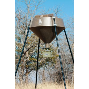 Boss Buck 600-lb. All-In 12-Volt Automatic Feeder - Stainless