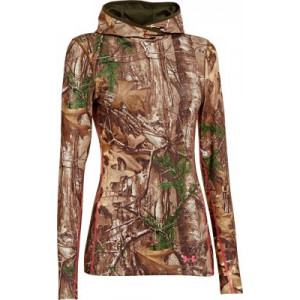 Under Armour Women's ColdGear Infrared Scent Control EVO Hoodie - Realtree Xtra 'Camouflage' (XL)