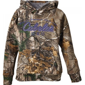 Cabela's Girls Opening Day Hoodie - Realtree Xtra 'Camouflage' (XL)