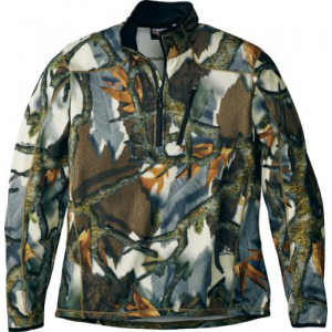 Predator Men's Camo Kompass 1/4-Zip Top - Deception (MEDIUM)