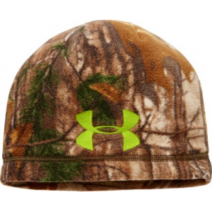 Under Armour Youth ColdGear Infrared Scent Control Beanie - Realtree Xtra 'Camouflage' (ONE SIZE FITS MOST)