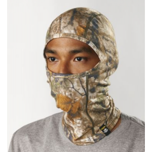 Cabela's + Icebreaker Men's Merino Camo Balaclava - Zonz Woodlands 'Camouflage' (ONE SIZE FITS MOST)