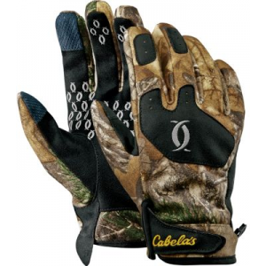 Cabela's Instinct Men's Reliant Whitetail Liner Glove - Zonz Woodlands 'Camouflage' (LARGE)