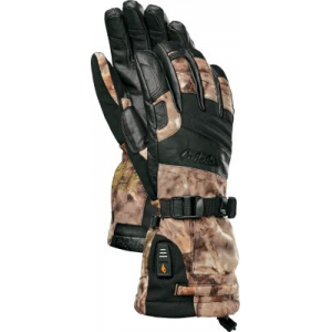 Cabela's Women's Heated Performance Camo Hunter II Gloves - Zonz Woodlands 'Camouflage' (MEDIUM)