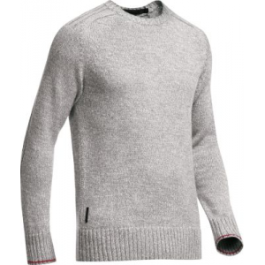 Cabela's + Icebreaker Men's Spire Long-Sleeve Crew - Metro Heather/Jethtr (XL)