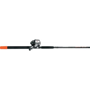 Shakespeare Bank Stik Spincast Combo - Stainless, Freshwater Fishing