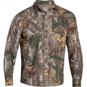 Under Armour Men's Chesapeake Long-Sleeve Camo Shirt - Realtree Xtra 'Camouflage' (LARGE)