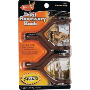 HME Dual Accessory Hooks Three-Pack