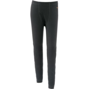 Simms Men's Montana Wool Mid Base-Layer Bottoms - Black (LARGE)