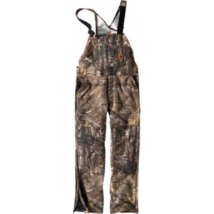 Carhartt Quilt-Lined Bib Overalls Tall - Realtree Xtra 'Camouflage' (MEDIUM)