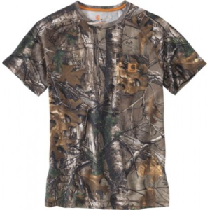 Carhartt Men's Force Cotton Delmont Camo Short-Sleeve Tee Shirt - Realtree Xtra 'Camouflage' (XL)