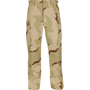 Propper Men's Cotton-Ripstop BDU Trousers Camo - 3-Color Desert (2XL)
