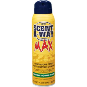 Scent-A-Way Max Continuous Spray (15.5OZ - FRESH EARTH)
