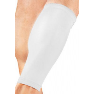 Tommie Copper Men's Recovery Calf Sleeve - Silver Heather (MEDIUM)