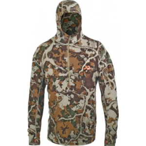 First Lite Men's Chama Midweight Hoodie - Fusion Camo (MEDIUM)