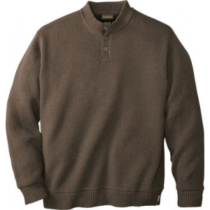 Cabela's Men's Waterfowl Fatigue Sweater with 4MOST Windshear - Dark Mushroom (2XL)