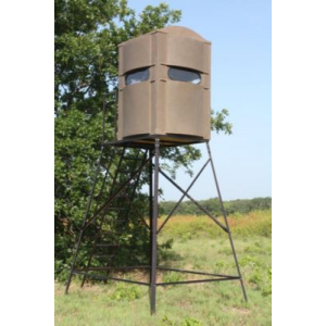 Boss Buck Comfort Zone 4x4 Tower Blind - Clear