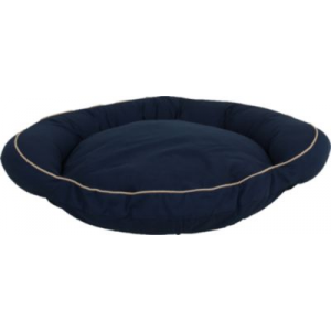 Cabela's Classic Canvas Bolster Pet Bed - Blue (SMALL)