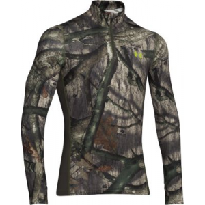 Under Armour Men's ColdGear Infrared Scent Control Tevo 1/4-Zip - Treestand (XL)