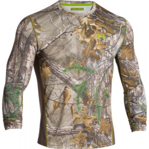 Under Armour Men's Nutech Scent Control Long-Sleeve Tee Shirt - Realtree Xtra 'Camouflage' (MEDIUM)