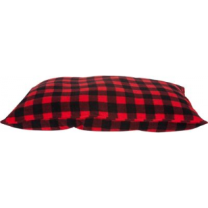 Cabela's Cabin Blanket Pillow Pet Bed - Red/Black Plaid (SMALL)