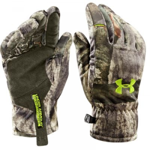 Under Armour Men's Scent Control Dead Calm Gloves - Mossy Oak Treestand 'Camouflage' (SMALL)