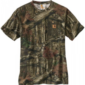 Carhartt Men's Camo Short-Sleeve Tee Shirt Tall - Mo Break-Up Infinity (LARGE)