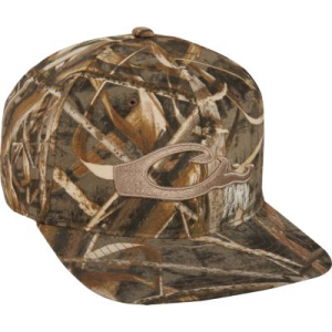 Drake Waterfowl Camo Flat-Bill Cap - Realtree Max-5 (ONE SIZE FITS MOST)