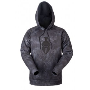 Kryptek Men's Tartoros Hoodie - Typh/Blk (XL)