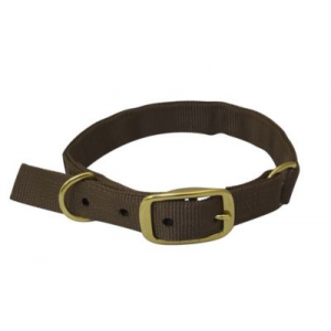 Drake Waterfowl Systems Split-Ring Collar - Brown (24 INCH)