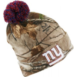New Era Men's New York Giants Camo Knit Beanie - Realtree Xtra 'Camouflage' (ONE SIZE FITS MOST)