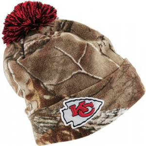 New Era Men's Kansas City Chiefs Camo Knit Beanie - Realtree Xtra 'Camouflage' (ONE SIZE FITS MOST)