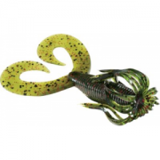 Gary Yamamoto 5 Double-Tail Hula Grub - White