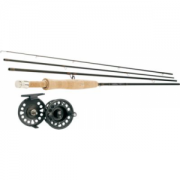 Cabela's TQR/Prestige Plus Fly Combo - Black