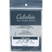 Cabela's Prestige Series Trout Leaders (4X)