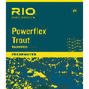 RIO Powerflex -7.5-ft Leader - Natural (7.5FT 4X 6.4LB)