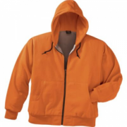 Cabela's Men's Blaze Thermal Hooded Full Zip Jacket Tall - Blaze Orange (3XL)