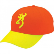 Browning Men's Safety Plus Cap - Blaze 'Orange' (ONE SIZE FITS ALL)