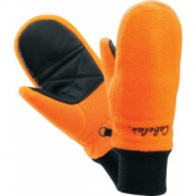 Cabela's Kids' Big-Game Fleece Mittens - Blaze Orange (LARGE)