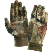 Cabela's Men's Camoskinz II Unlined Gripper-Dot Gloves - Mossy Oak Country (2XL)