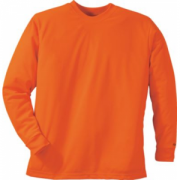 Cabela's Men's Blaze Long-Sleeve Tee Shirt - Blaze Orange (XL)