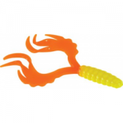 Cabela's Fisherman Series Go-To Twin Tail Firetail Grub - White