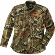 Cabela's Men's Bowhunter's Shirt with Silent Weave Regular - Mossy Oak Country (XL)