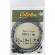 Cabela's Pike Wire Leader - Black