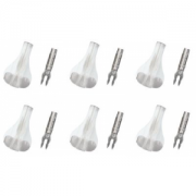 Nockturnal Helios X Vane 6-Pack - Clear