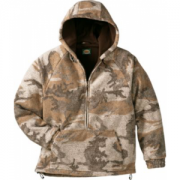 Cabela's Men's Outfitter's Wooltimate Hooded Pullover with 4MOST WindShear - Zonz Western 'Camouflage' (LARGE)