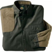 Cabela's Youth Shooting Shirt - Tundra/Maple 'Olive Green' (XL)