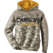 Cabela's Youth Progressive Hunt Hoodie - Army Digital (SMALL)