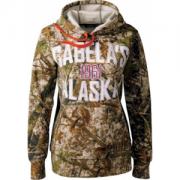 Cabela's Women's Camo Alaska Hoodie - Zonz Woodlands Snow 'White Camouflage' (SMALL)