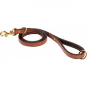 Cabela's Buffalo-Leather 4.5' Leads - Chocolate/Cream